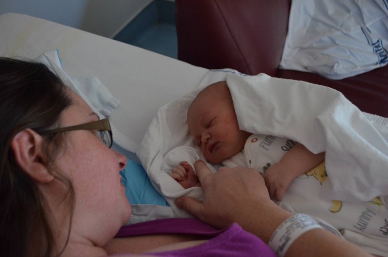 Read all about Kelly's birth story, her first baby.