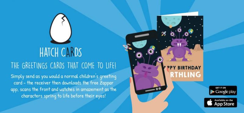 augmented reality greeting cards by hatch cards