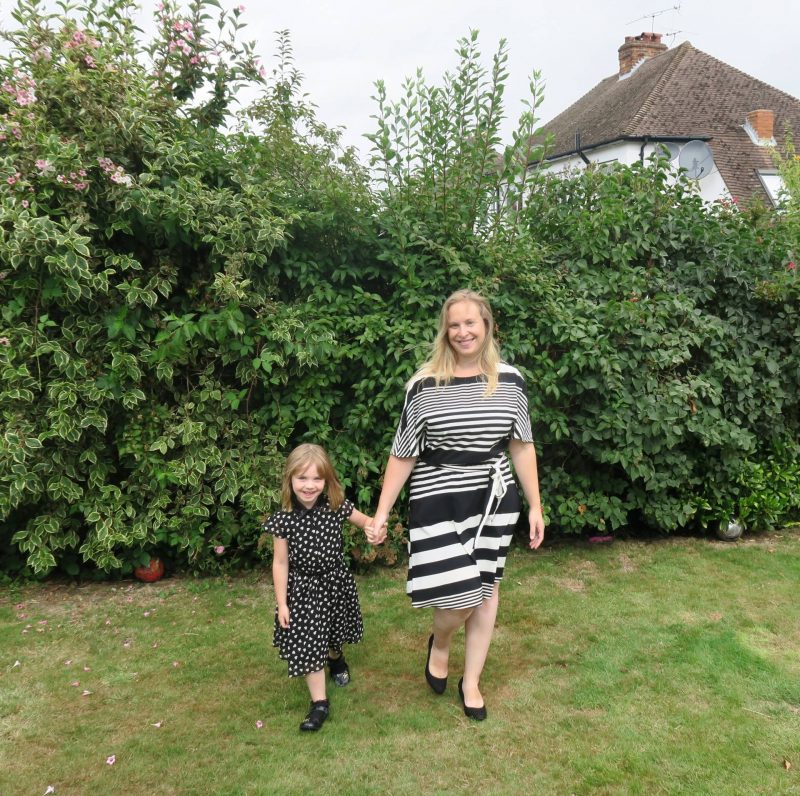 Dressing to impress, me and my little Mini me