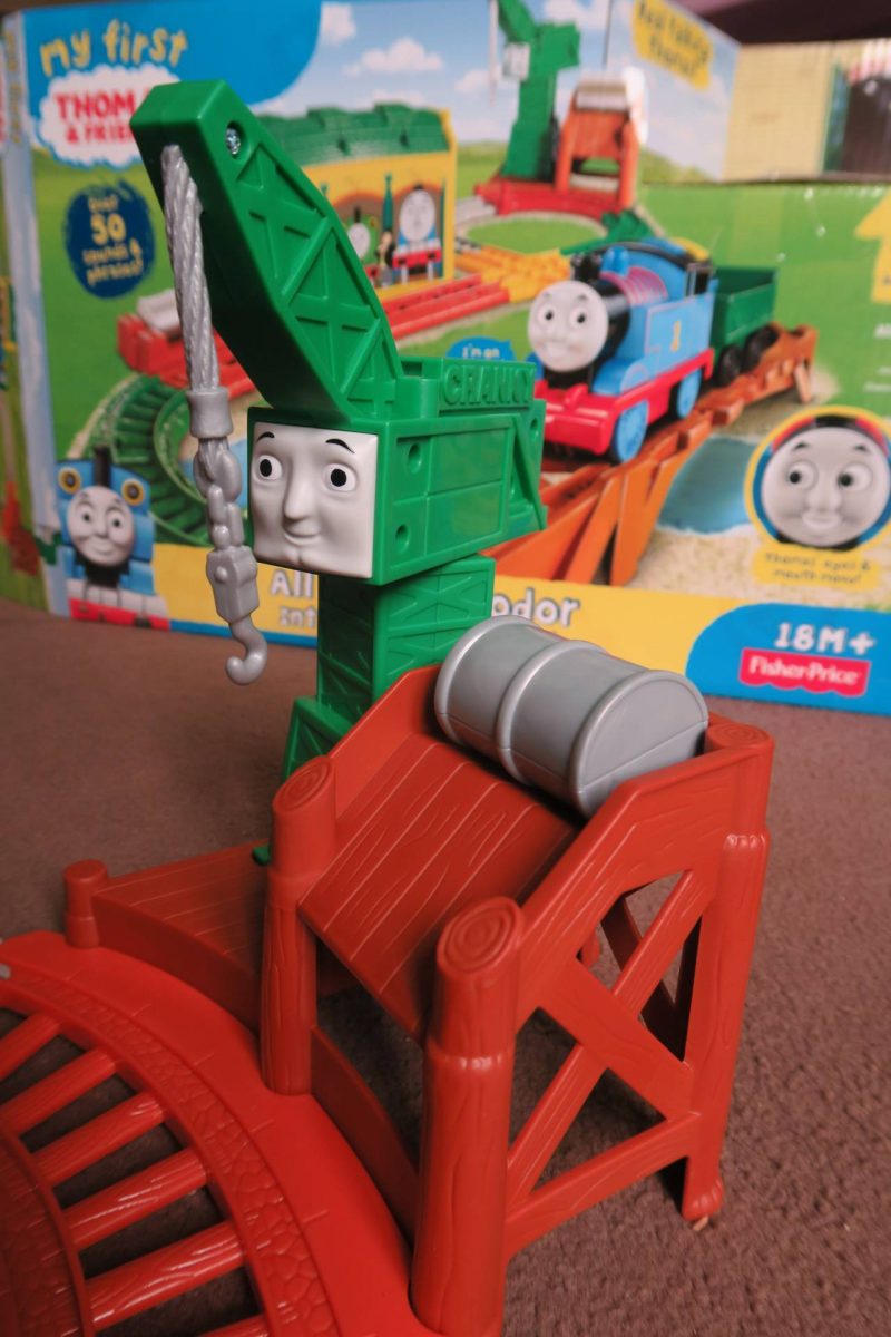 Thomas the tank engine fever hits! This is a gift worth buying, it keeps him endlessly entertained