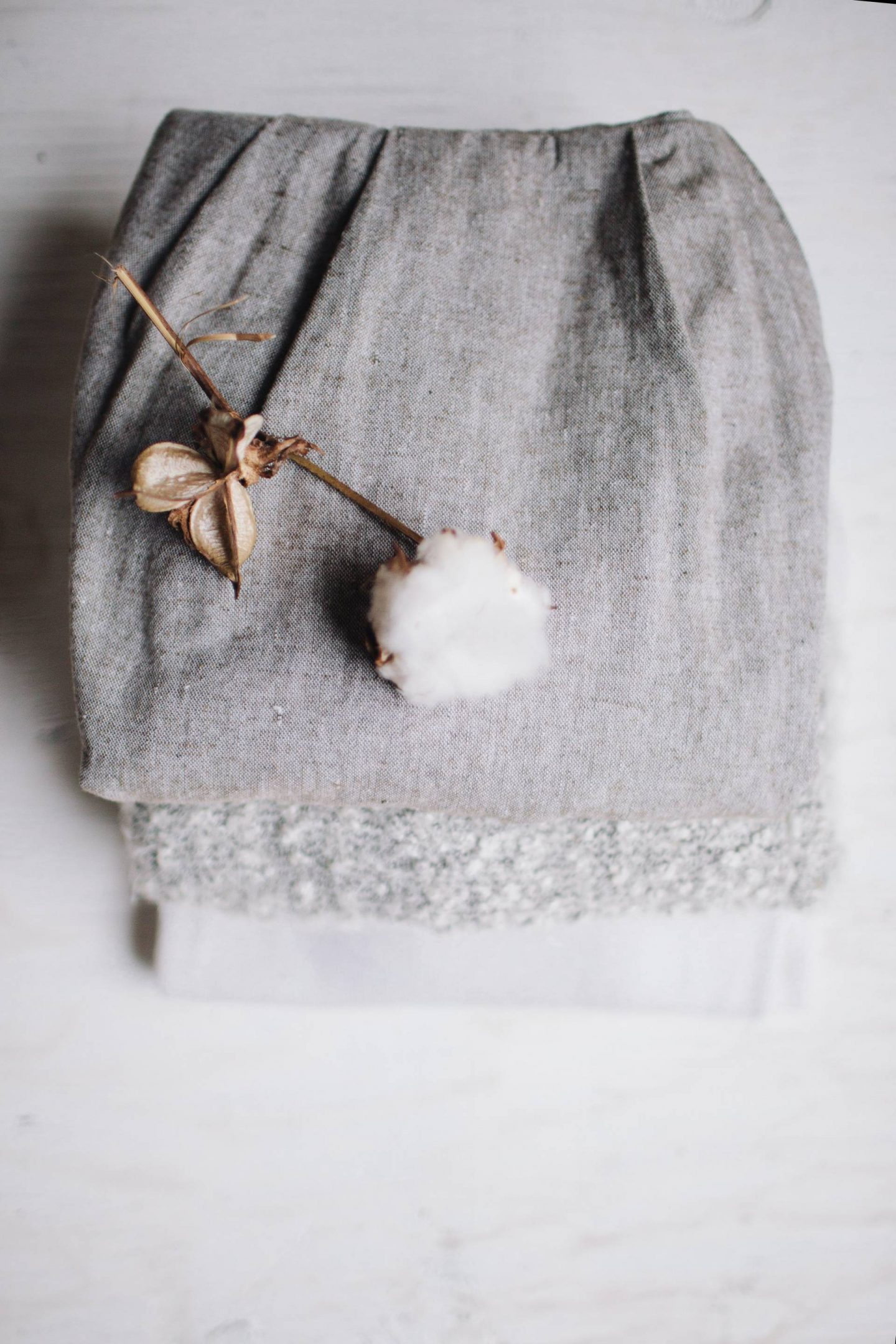 picture of cotton cloth wipes to represent baby cloth wipes