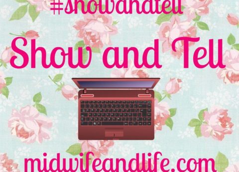 show and tell blog link