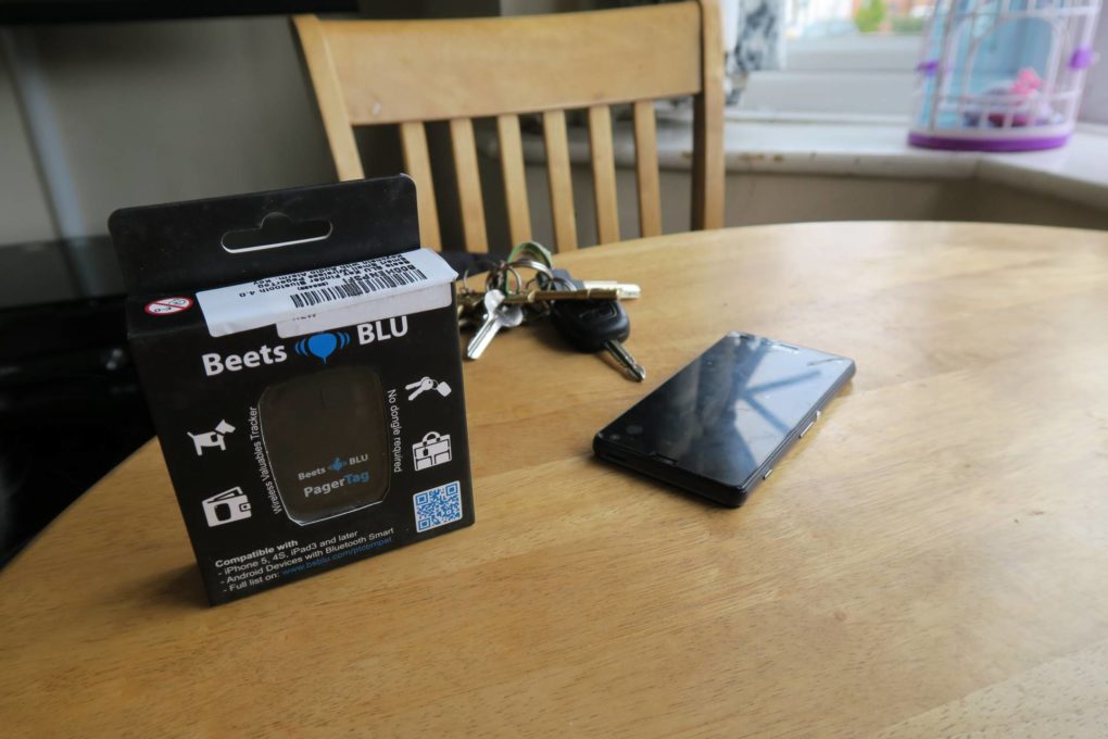 beets blu pager tag key finder review