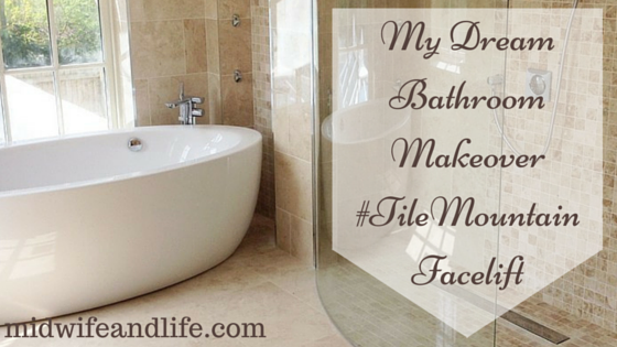 My bathroom needs a makeover! #TileMountainFacelift