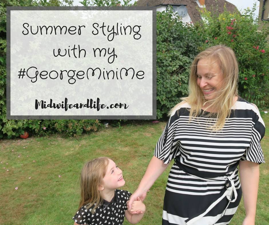 Dressing to impress, me and my little Mini me