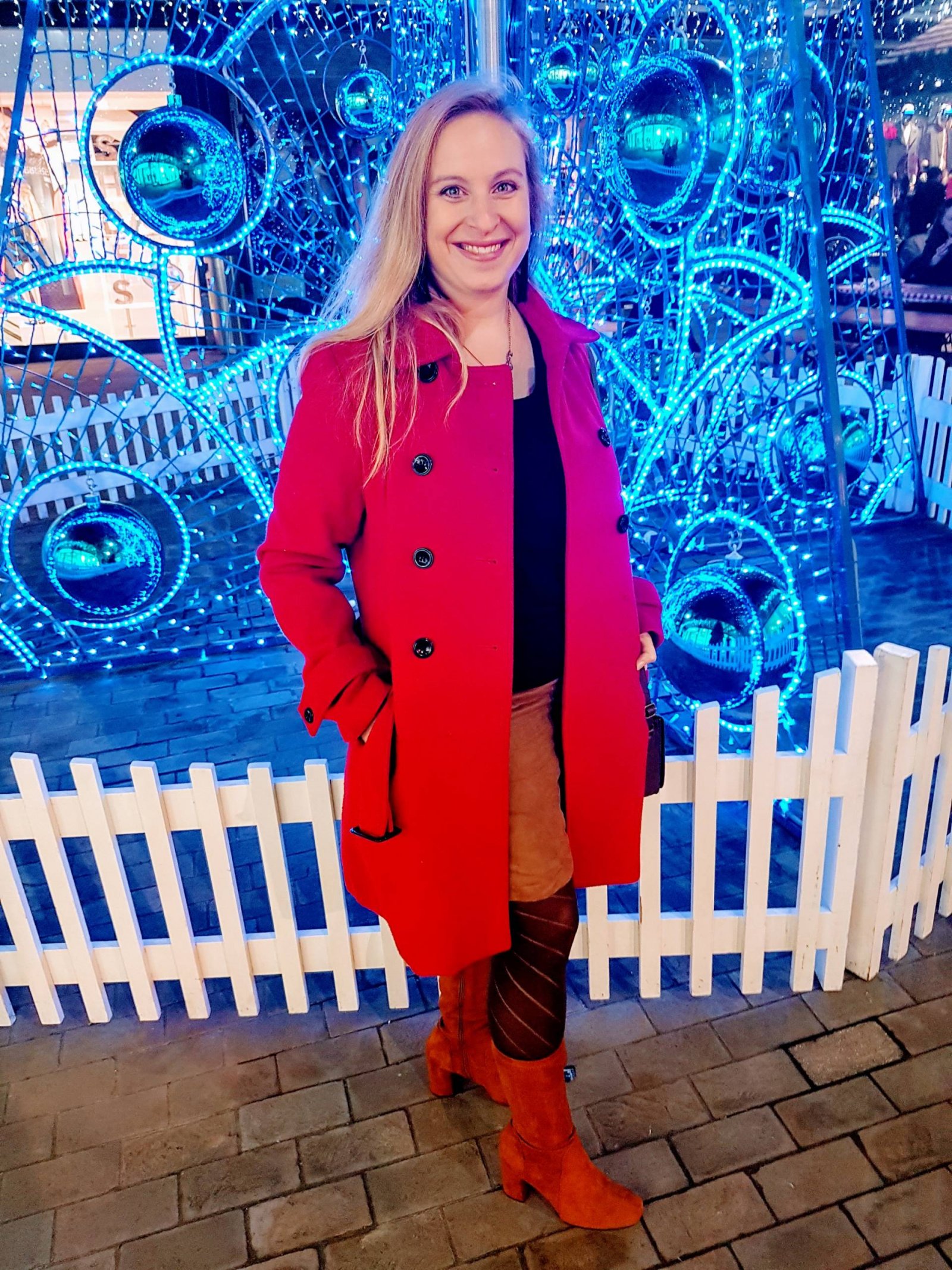 I take my new winter boots on a night out to Frederic's bistro in Maidstone for a pre-Christmas meal