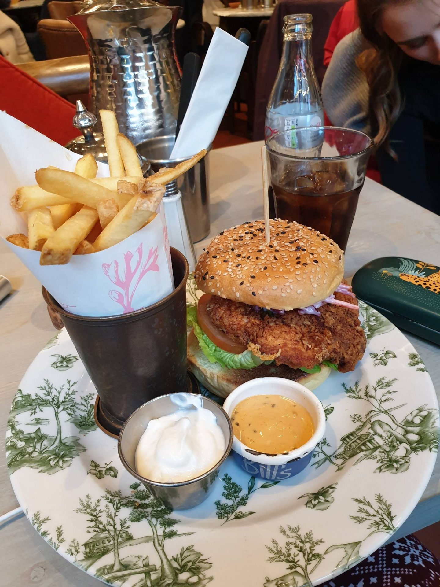 Bills chicken burger london covent garden
