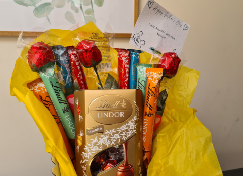 lindt assortment chocolate bouquet from sweet bouquet emporium